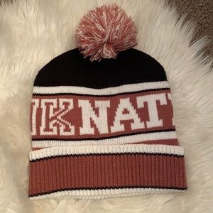 Victoria secret pink beanie